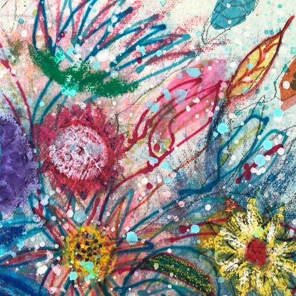 Original floral art - Picture 5 of 6